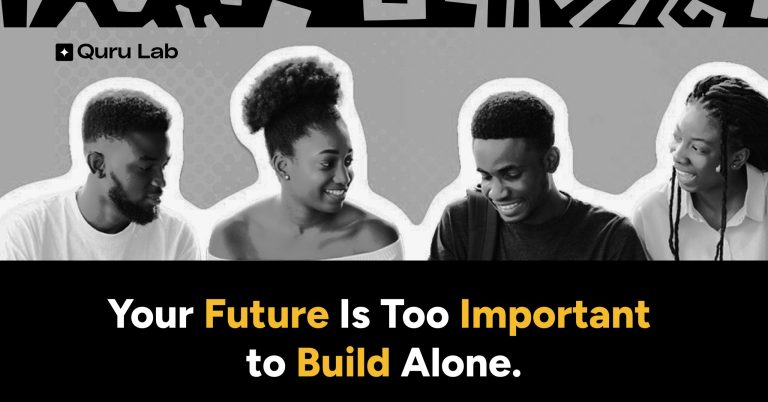 Your Future Is Too Important to Build Alone
